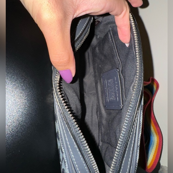 Denim Coach Bag - Picture 3 of 8